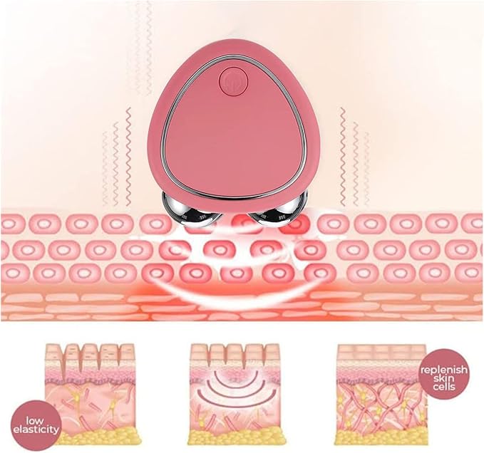 Pauenz 2023 Facial Device, Lift Face and Tighten Skin, Skin Tightening Device for Women, Pink