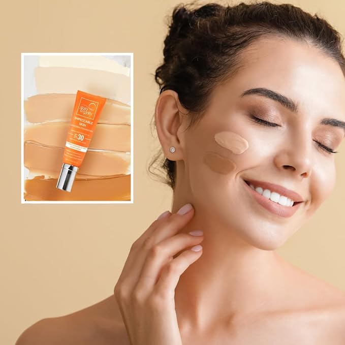 Suntegrity Impeccable Skin - Tinted Sunscreen, Broad Spectrum SPF 30 (Sand) - 2 oz