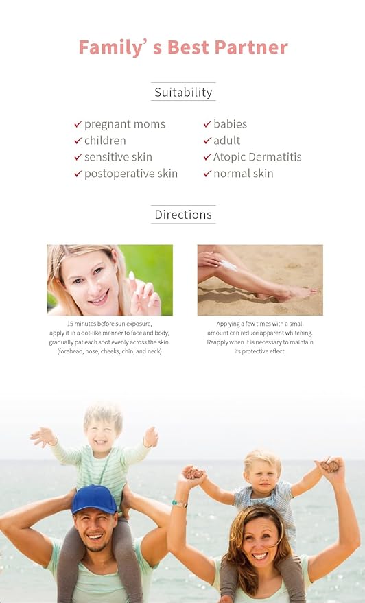 Mineral Sunscreen SPF 50+ | Non-Toxic Titanium Dioxide Sunblock for Sensitive Skin | Reef Safe, Pregnancy & Baby-Safe | Clean, Non-Greasy Face & Body Formula for Women & Men | 1.69 fl oz (50 ml)