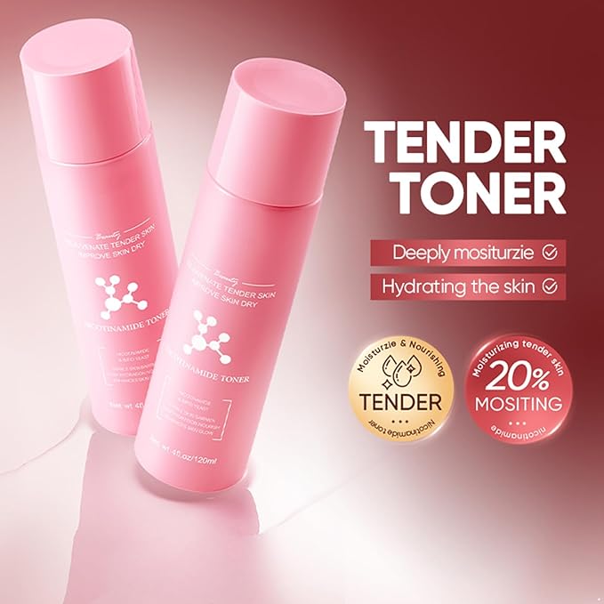 Yeahdor Clarifying & Soothing Facial Toner | Alcohol-Free Hydrating Water for Daily Skincare Niacinamide One Size
