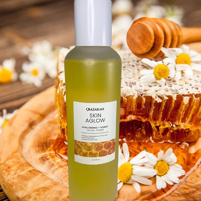 Nourishing Honey Moisturizing Facial Toner for Glowing Skin - Pore Minimizer, Tightening and Brightener