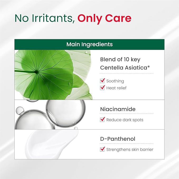 Dr. G Red Blemish Clear Soothing Korean Moisturizer Face Cream, Brightening Peeling Gel and Green Mild Up Defense Mineral Sunscreen 3-step Bundle - Cica, Korean Skin Care Moisturizer