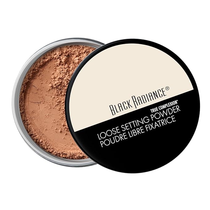 Black Radiance True Complexion Loose Setting Powder, Honeymoon, 0.64 Ounce