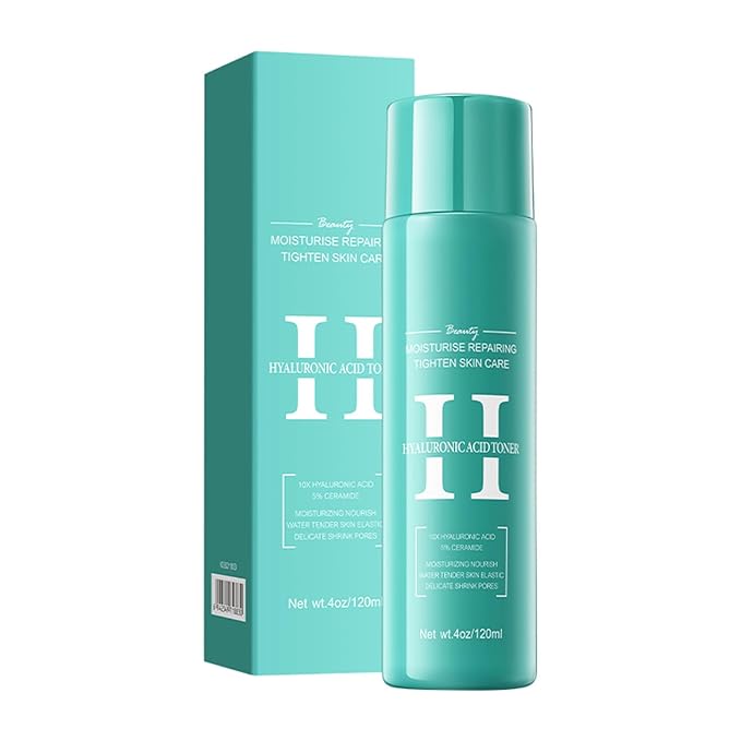 Balanced Facial Water for Women - Gentle Daily Toner to Hydrate and Soothe Hyaluronic Acid One Size