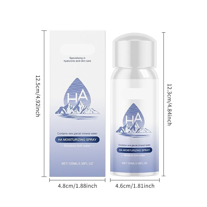 Hydrating Facial Spray - Deep Moisturizing Toner, Quick Absorption, Long-Lasting Hydration, Gentle Formula For Daily Skincare(2PCS)