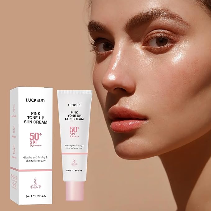 Pink Tinted Skin Tint SPF 50+ PA++++ – Lightweight Sunscreen for a Hydrated Makeup Daily Finish