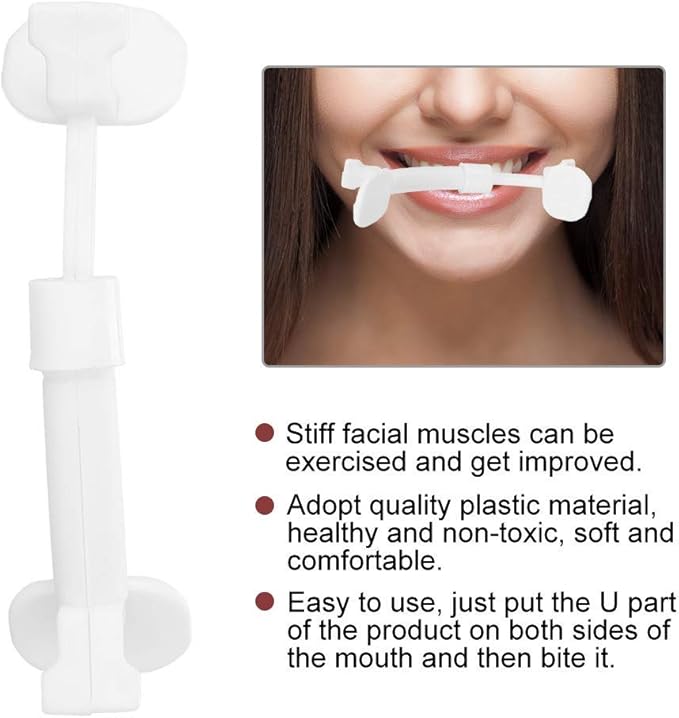Mouth Widening Tool,Smile Facial Muscle Exerciser, Face- Lip Shape Beauty Tools Face Tool Slim Corrector Mouth Piece Toning Exercise