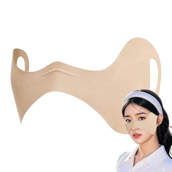 Face Cover For Sun Protection – Eye Patch Strips, UV Nose Mask | Facial Sunscreen Cover for Beach Outdoor Travel Cycling Hiking Fishing Vacation Portable Sunblock Skin Care Sports Gear