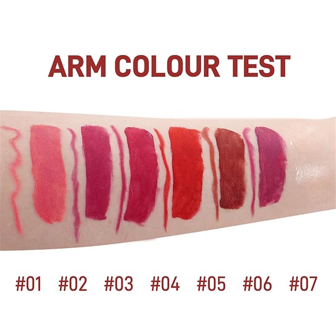13Pcs Matte Liquid Lipstick + Lip Liner Pens Set, 6 Matte Lipstick+6 Matching Smooth Lipliner+ 1Pcs Lip Plumper Makeup Set Kit, Waterproof Long Lasting 24 Hour Lip Makeup Valentines Gifts for Women