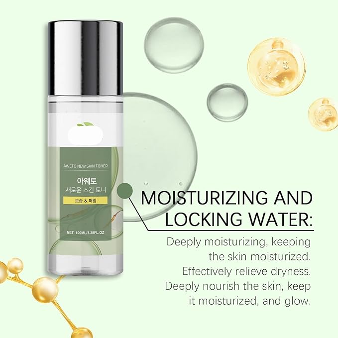 Face Tightening Toner - Deep Hydration, Firming & Brightening Essence, Moisturizing Facial Skincare For Dry/Environmental Skin Issues(1PCS)