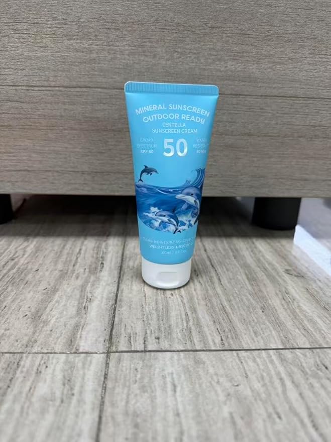 Unscented Sunscreen Soothes and Hydrates, Body Sunscreen for All Skin, Skin Care for Women and Men, rr04,3.35 oz