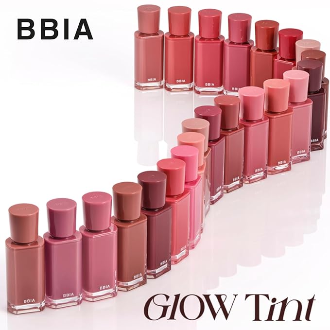 BBIA Glow Tint – Lip Plumping Volumizing Glossy & Glowy Lip Stain Naturally Moisturizing Comfortable Texture Lightweight Long-Lasting Vivid Color Non-Sticky Korean Makeup (28 CHILLING, Pack of 1)