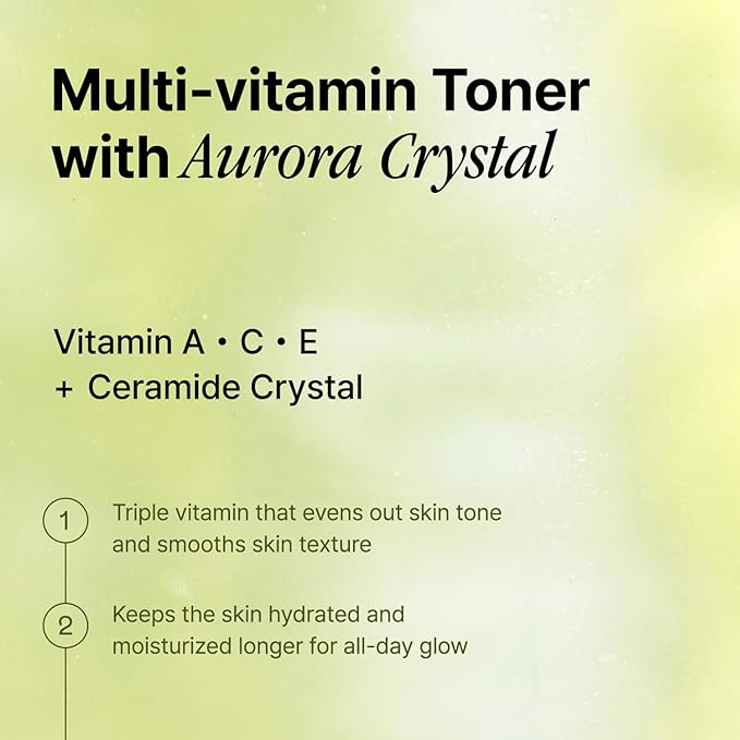 Jet Blue Serum + Vita 3 ACE FIxer Toner - 8 Types of Hyaluronic Acid Formula + Triple Vitamins A C E with Glutathione & Centella 3.71 fl oz l 110ml
