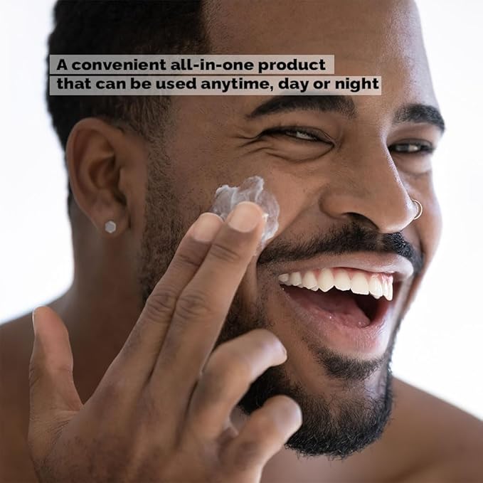 PRETTYSKIN No.1 Black Homme All-in-One Essence for Men – 3.71 fl.oz | Toner+Lotion+Cream in One | Lightweight Face Moisturizer with Hyaluronic Acid & Natural Extracts | Fast-Absorbing Daily Skincare