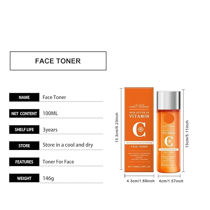 Moisturizing Toner - Gentle Hydration for Radiant, Clear Skin | Long-Lasting Moisture & Brightening Effect(1PCS)