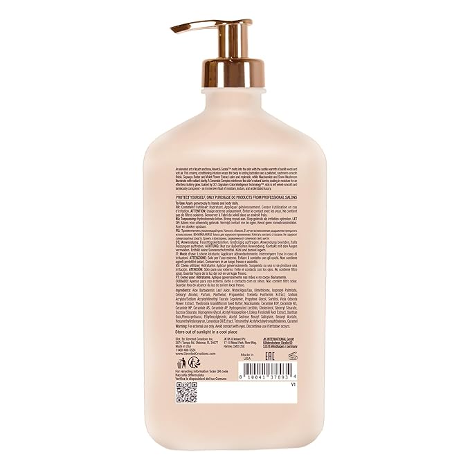 Devoted Creations Velvet and Santal - Elevated Cashmere Velvety Soft Ultra-Hydrating Body Moisturizer
