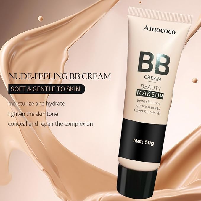 BB Cream, Long-Lasting Natural Beauty Makeup, 50g, 18-Hour Wear, Even Skin Tone & Pore Concealing (210)