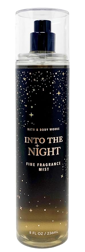 Bath & Body Works Into The Night - Deluxe Gift Set - Fine Fragrance Mist, Body Cream, Shower Gel and Body Lotion With a Natural Oats Sample Soap.