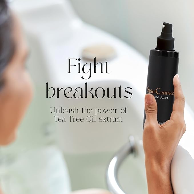 Acne Toner for Face - Infused with Tee Tree Oil, Salicylic Acid, Niacinamide, Glycol Acid - Gentle for Your Skin and Keeps You Hydrated