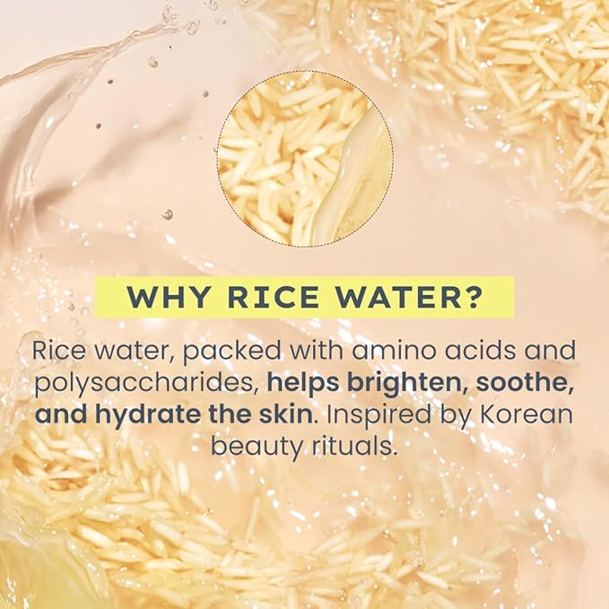Hyphen-44% Rice Water Brightening Face Serum Pads | 5% Niacinamide & Alpha Arbutin to Reduces Dark Spots & Pigmentation | Toner Pads with Serum for Glowing Glass Skin | All Skin Types - 50 count