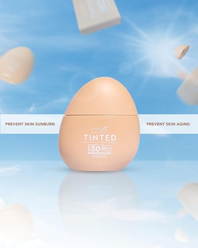 Brilliant SunProfessional TINTED Sunscreen with Orgasol Caresse SPF 50 PA++++