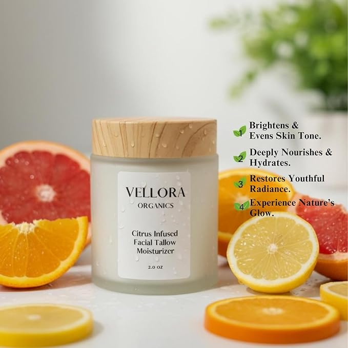 GOODY 2'S Vellora Organics Christmas Skincare Set – Exfoliating Cleanser, Brightening Toner & Anti-Aging Moisturizer Combo – Organic Skincare Trio