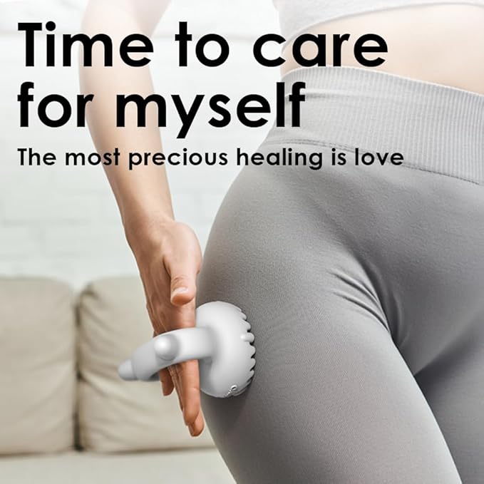 Ceramic Gua Sha Fascia Tool – Korean Body & Face Massager for Lymphatic Drainage, Cellulite, Muscle Recovery & Trigger Point Relief – US Patented