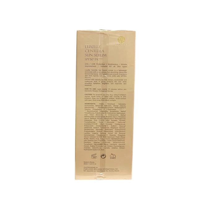 LUXELLE Centella Sun Serum SPF 50 PA++++