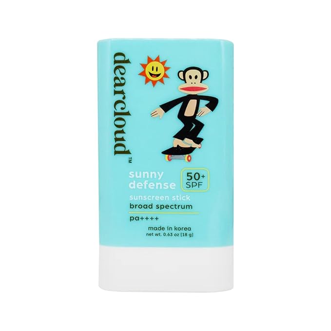 Paul Frank Sunny Defense Sunscreen Stick SPF 50+ PA++++ – Korean Sunscreen for Face & Travel Size (.63 oz)