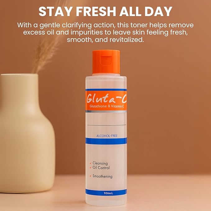 Gluta-C Facial Toner Hydration Nourishing Soft Smooth Revitalizing Supple Texture Healthy Glow Balanced Daily Skincare Gentle Comfort - 100ml