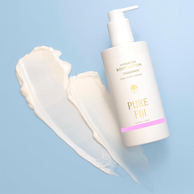 PURE FIJI Hydrating Body Lotion, Frangipani (10.14 Fl.Oz /300ml)