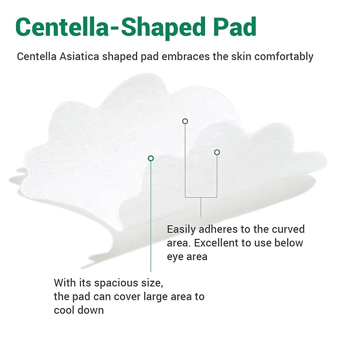 Korean Pore Minimizing and Redness Relief Soothing Toner Pads, Face Exfoliant with Centella Asiatica Extract and Bamboo Extract – AMPLE:N Centel Calming Shot Toner Pad 60 Sheet 100ml (3.38 fl.oz.)