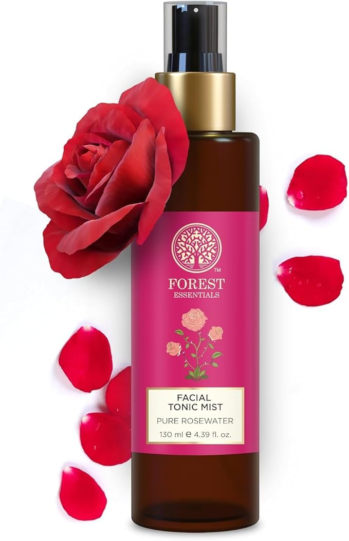 Pure Rosewater (Toner) Facial Tonic Mist | Hydrating Daily Toner | for Glowing Skin | Hydrates Plumps & Minimises Open Pores.