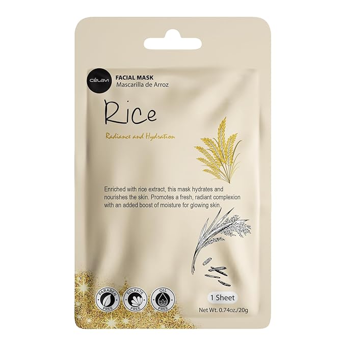 Celavi Face Mask Sheet 12 Pacl K-Beauty Skincare Korea Skin Care Moisturizing Facial