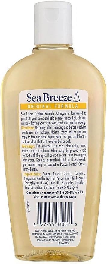 Sea Breeze Astringent 10 Ounce Original (295ml) (3 Pack)