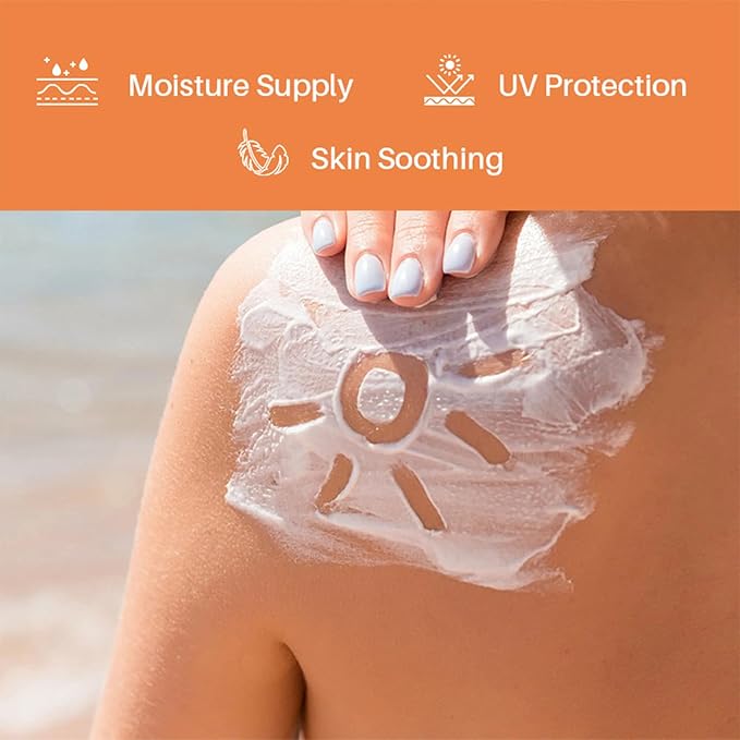 Mineral Sunscreen SPF 50+ with Zinc Oxide, Fragrance Free, Makeup Primer, Hydrating, Lightweight & Fast Absorbing