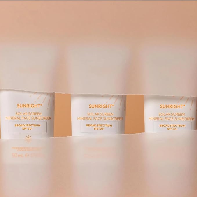 Nu Skin Sunright Solar Sunscreen SPF 50+ | Broad-Spectrum UVA/UVB Protection for Face & Body (50mL) | Water-Resistant for 80 Minutes | Lightweight, Non-Greasy Formula