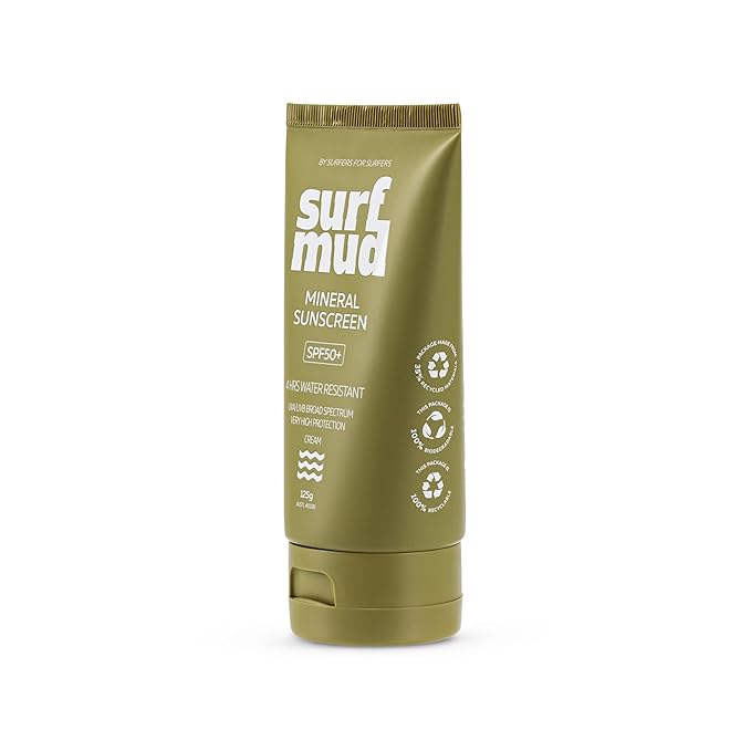 Mineral Sunscreen SPF50+ 125g SURFMUD Australia