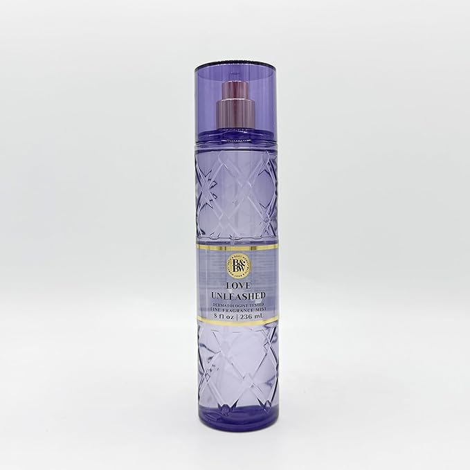 Bath & Body Works LOVE UNLEASHED 2-Piece Set | Includes: 8-Ounce Fine Fragrance Mist and 8-Ounce Ultimate Hydration Body Cream