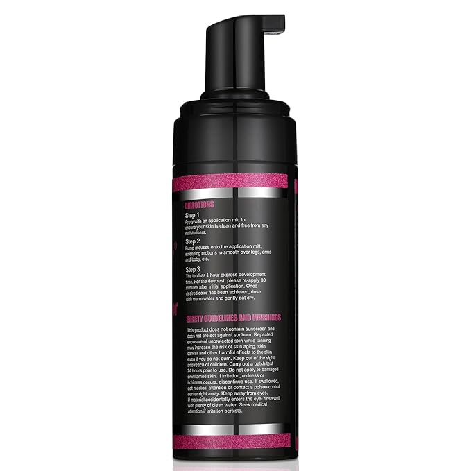 Cathy Doll Cruelty Free Sunless Tanning Mousse Natural Self Tanner Mousse Self Tanning For Fair Skin Body Face