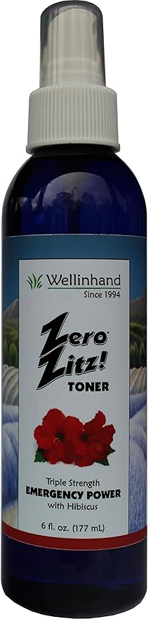 Wellinhand's Zero Zitz! Emergency Power Astringent Toner 6 oz10