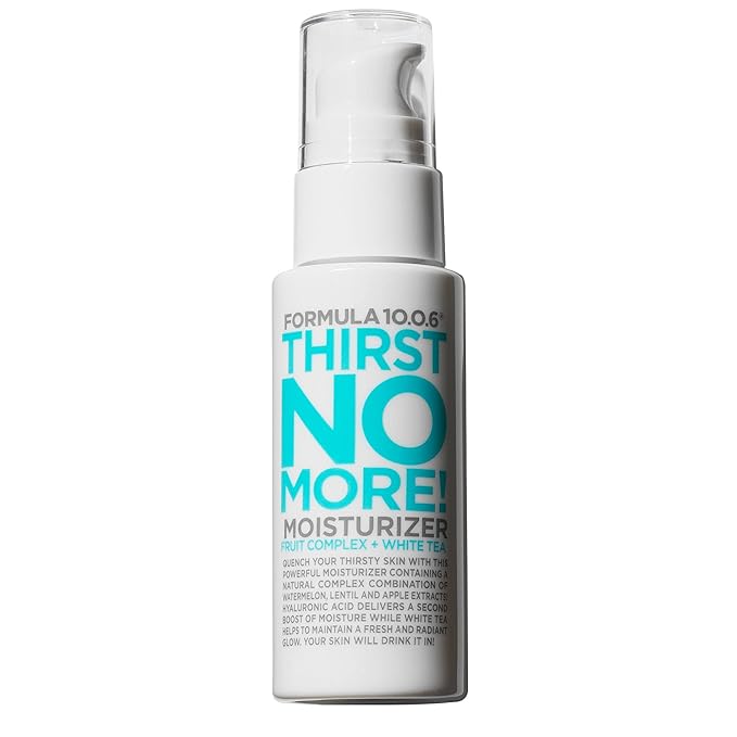 FORMULA 10.0.6 - Thirst No More Moisturizer - Daily Face Lotion 1.69 fl oz (50ml)