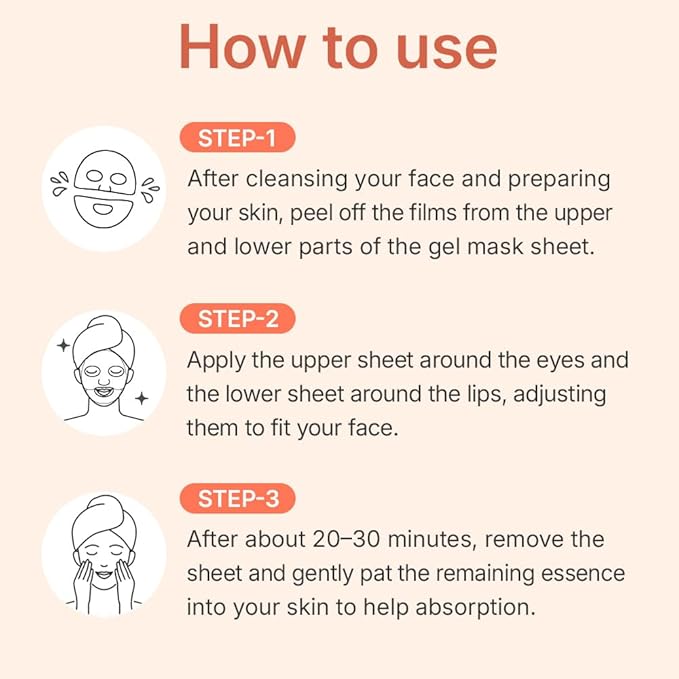 CENTELLIAN 24 Madeca Lab PDRN Skin Tightening Glow Gel Mask (5 pcs) – Firming & Hydrating Face Mask for Radiant Skin, Korean Skin Care. PDRN, TECA, Niacinamide.