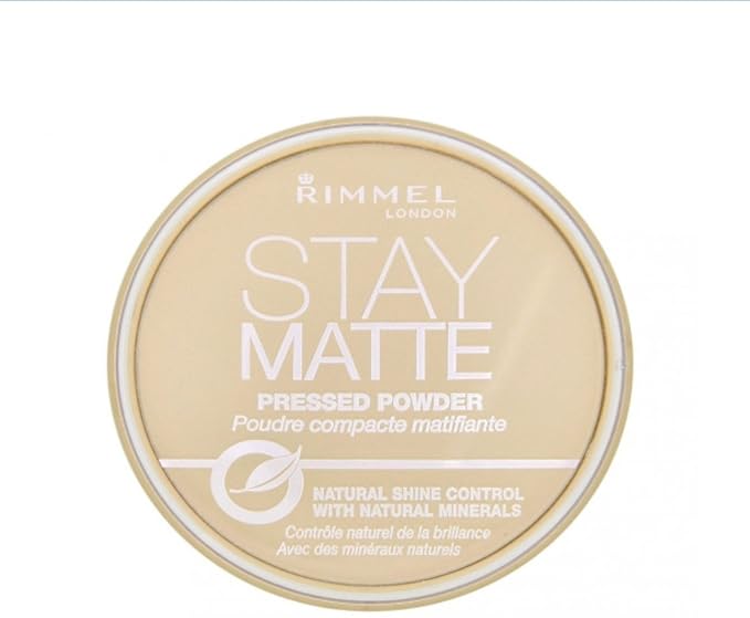Rimmel London Stay Matte Pressed Powder, Sandstorm [004], 0.49 oz (Pack of 4)
