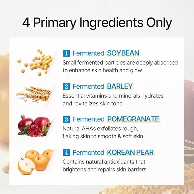 mixsoon Bean Essence Exfoliating, Snail Mucin Moisturizer for Hydrating, Fermented Bean Extract, Gentle Formula for Smooth Skin 50ml / 1.69 fl.oz. Korean Glass Skin Care