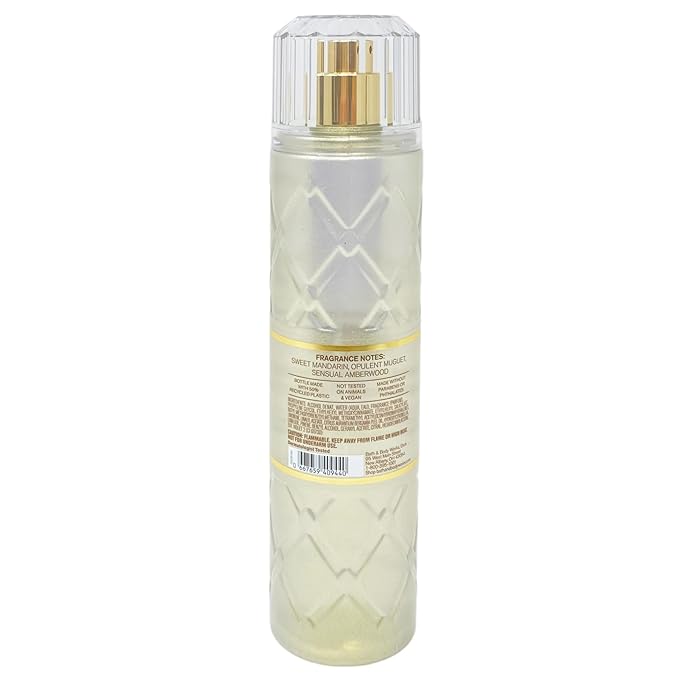 Bath & Body Works Infinite Radiance Fine Fragrance Mist, Ultimate Hydration Body Cream and Body Wash with a Peach Gardenia Bar Soap