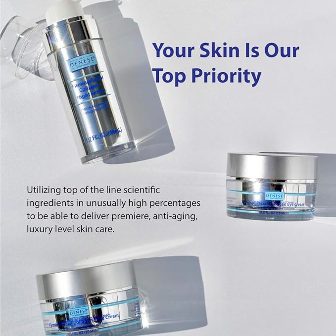 Dr. Denese HydroShield Dream Cream 3.4 oz – Advanced Moisturizer with Retinol, Peptides and Ceramides for Smooth Radiant Skin, Improved Elasticity and Deep Hydration – Doctor Developed, Cruelty Free