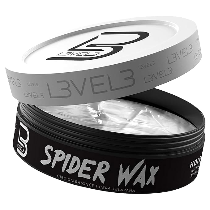 L3 Level 3 Spider Wax - Long Lasting and Strong Hold Improve your Hair Volume and Texture