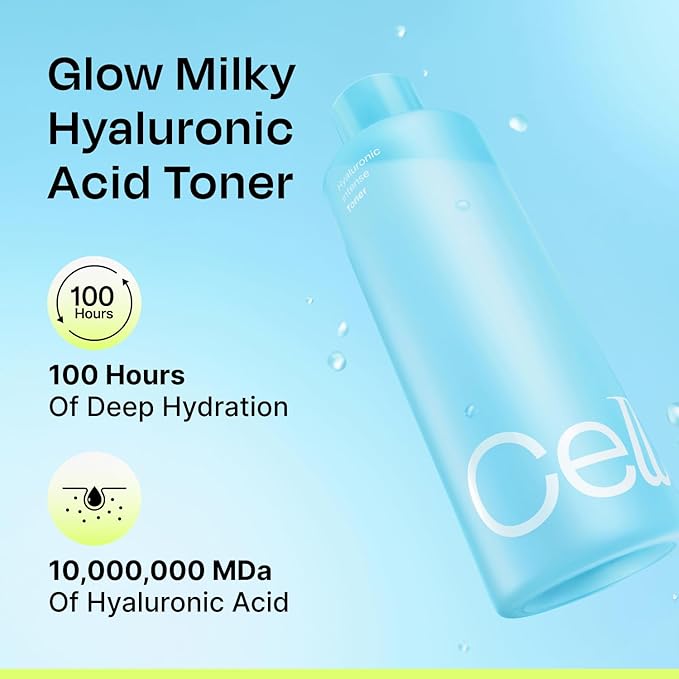 Celladix Ultimate Hydration Trio | Hyaluronic Intense Toner + Serum + Cream - Perfect prep for Winter Dryness