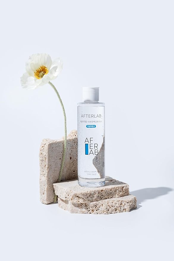AFTERLAB Hydrating Barrier Toner, Hyaluronic Acid (Sodium Hyaluronate) Face Toner for Sensitive Skin, After-Shave Soothing & Hydration, 6.76 fl.oz